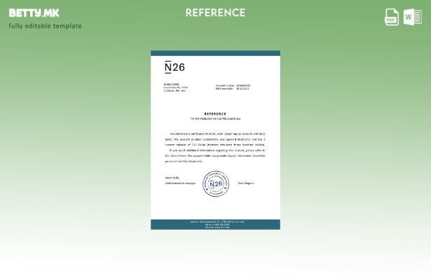 Модерен стил Германија N референтен шаблон